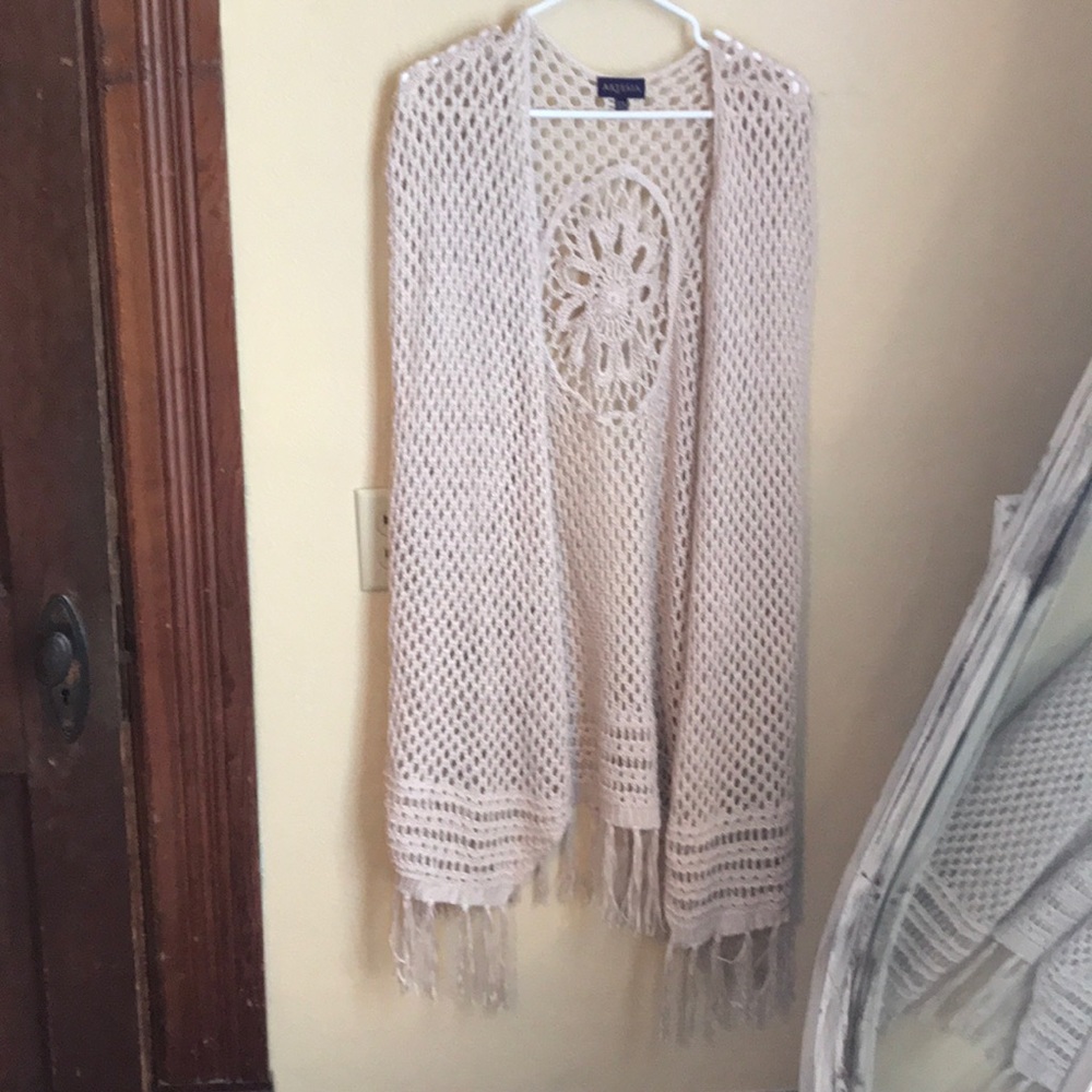 Crochet  vest cardigan
